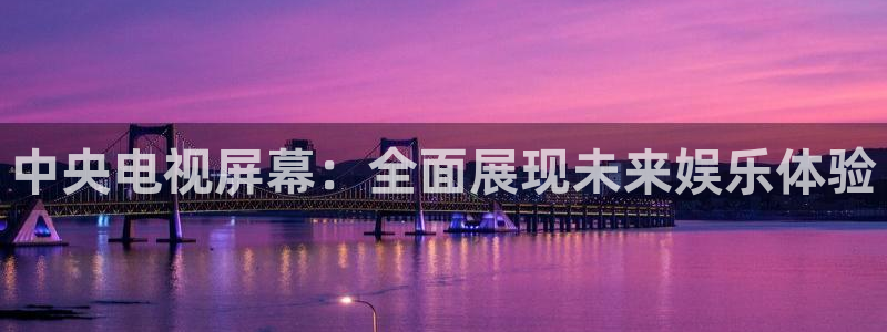 麻花视频在线：中央电视屏幕：全面展现未来娱乐体验